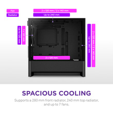 Корпус NZXT H3 Flow Black (CC-H31FB-01)