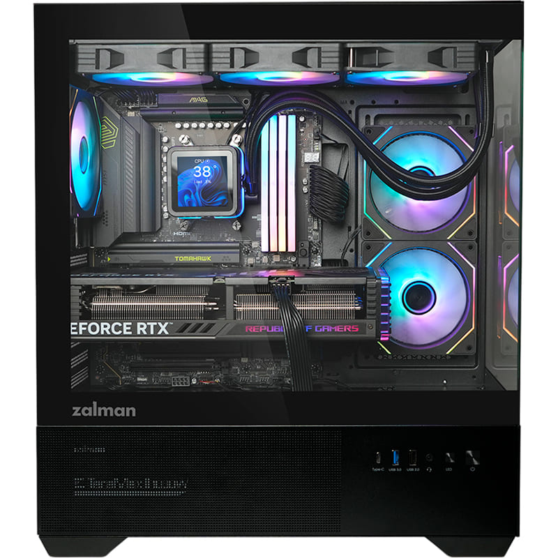 Корпус ZALMAN Chronix Black (CHRONIXBLACK) Размер материнской платы (макс.) ATX