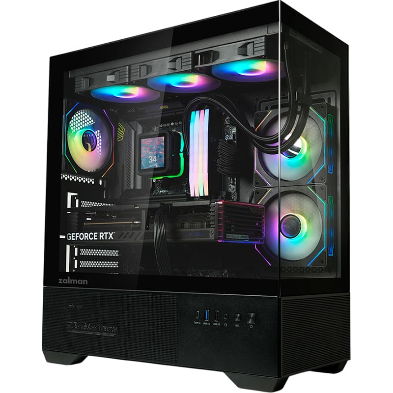 Корпус ZALMAN Chronix Black (CHRONIXBLACK) Тип Midi-Tower