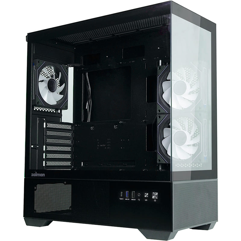 Корпус ZALMAN Chronix Black (CHRONIXBLACK) Назначение для настольного компьютера