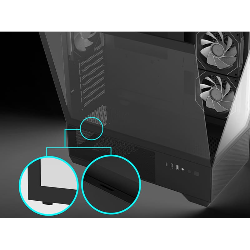 В Украине Корпус ZALMAN Chronix Black (CHRONIXBLACK)