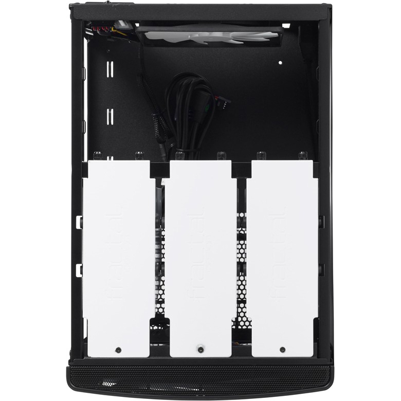 Зовнішній вигляд Корпус FRACTAL DESIGN NODE 304 BLACK (FD-CA-NODE-304-BL)