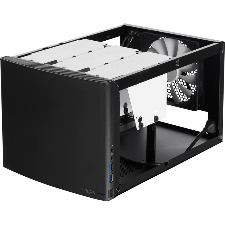 Фото Корпус FRACTAL DESIGN NODE 304 BLACK (FD-CA-NODE-304-BL)