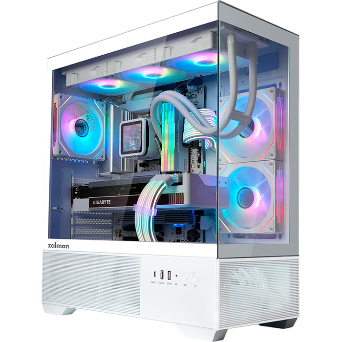 Корпус ZALMAN Chronix (CHRONIXWHITE) Размер материнской платы (макс.) ATX