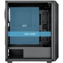 Корпус FSP CMT218AB без БП ATX Black (CMT218AB)