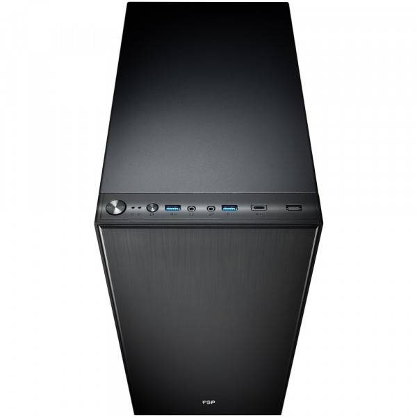 Корпус FSP CMT223S без БП ATX Black (CMT223S) Тип Midi-Tower