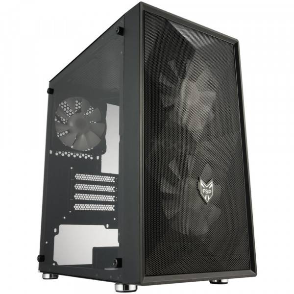 Корпус FSP CST130BASICB без БП mATX Black