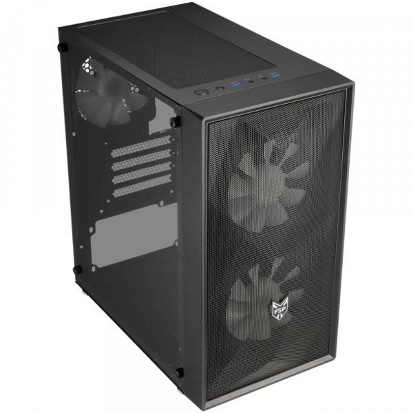 Корпус FSP CST130BASICB без БП mATX Black Призначення для настільного комп'ютера