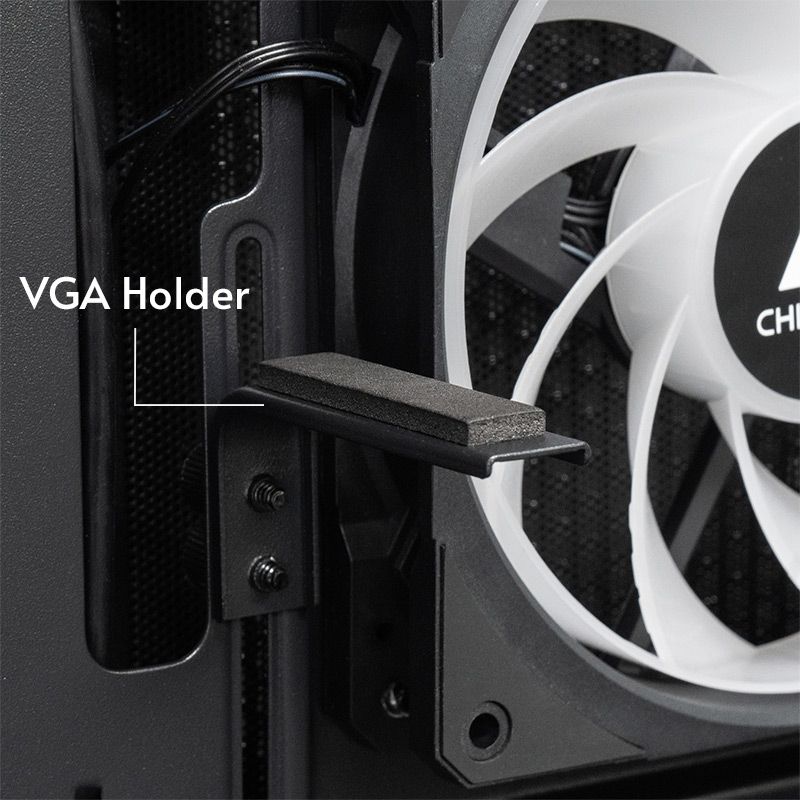 Изображение Корпус CHIEFTEC VISTA GT-01B-OP A-RGB ATX Black