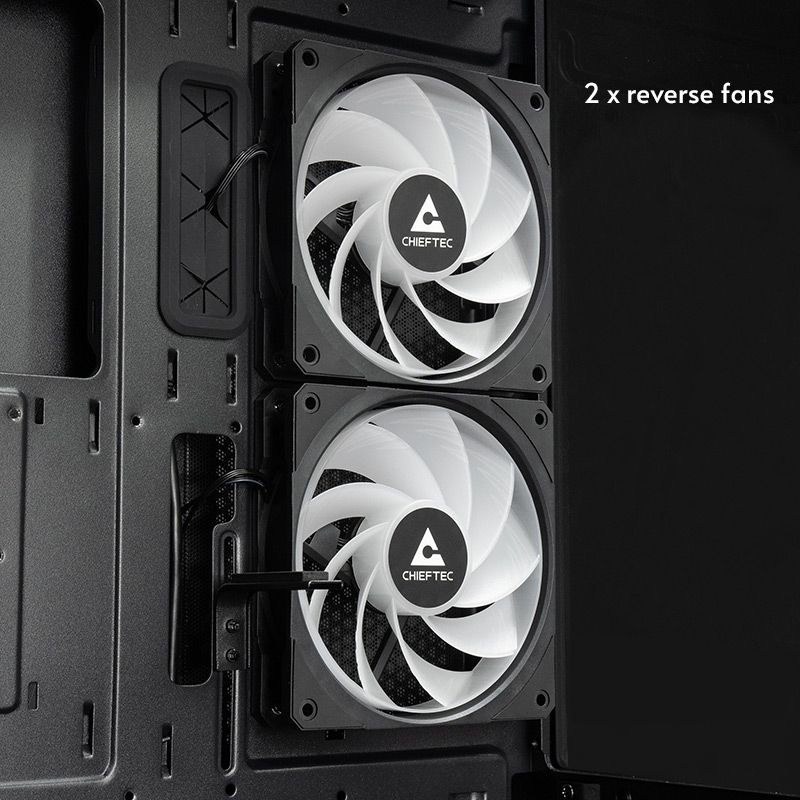 Покупка Корпус CHIEFTEC VISTA GT-01B-OP A-RGB ATX Black