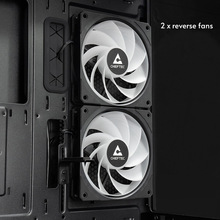 Корпус CHIEFTEC VISTA GT-01B-OP A-RGB ATX Black