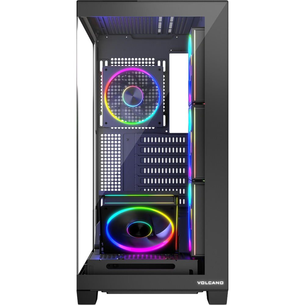 Зовнішній вигляд Корпус MODECOM VOLCANO STELLAR ARGB MIDI Black (AT-STELLAR-5F-ARGB-10)
