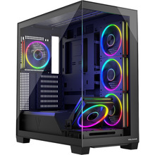 Корпус MODECOM VOLCANO STELLAR ARGB MIDI Black (AT-STELLAR-5F-ARGB-10)