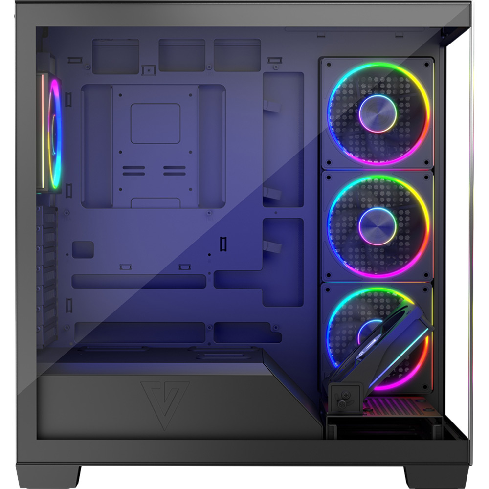 Корпус MODECOM VOLCANO STELLAR ARGB MIDI Black (AT-STELLAR-5F-ARGB-10) Тип Midi-Tower