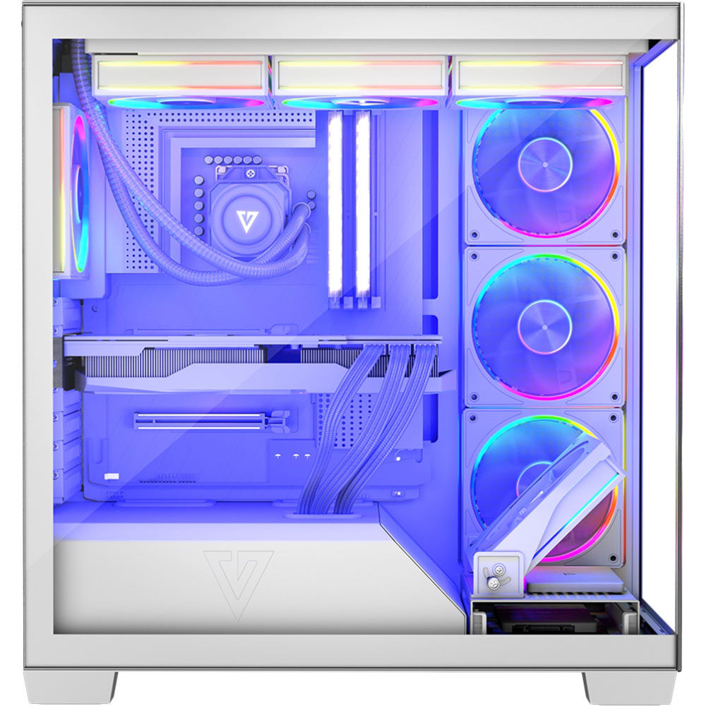 Заказать Корпус MODECOM VOLCANO STELLAR ARGB MIDI White (AT-STELLAR-5F-ARGB-20)