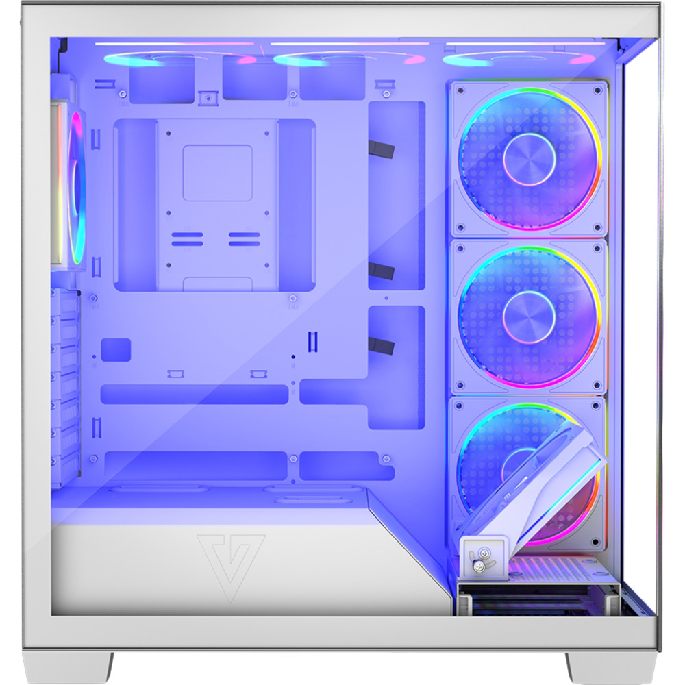 Внешний вид Корпус MODECOM VOLCANO STELLAR ARGB MIDI White (AT-STELLAR-5F-ARGB-20)