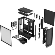 Корпус FRACTAL DESIGN Meshify 3 Black RGB TG Light Tint (FD-C-MES3A-06)