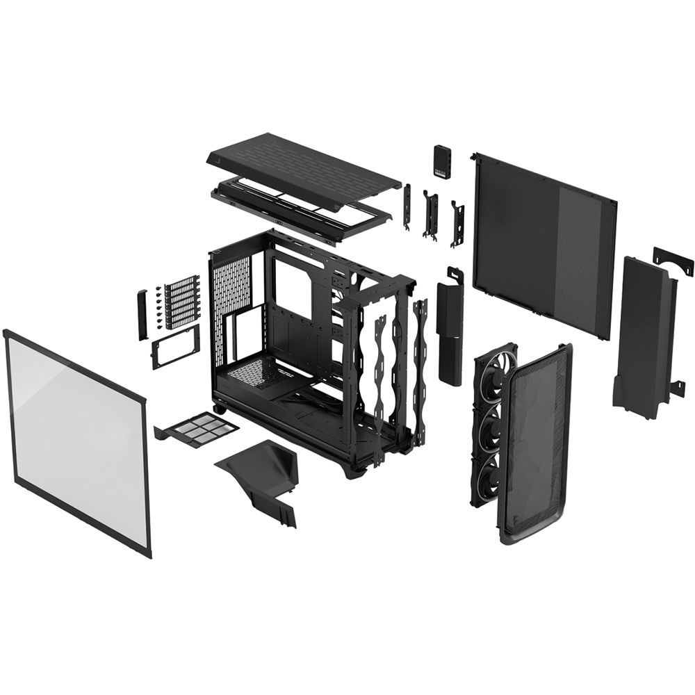Огляд Корпус FRACTAL DESIGN Meshify 3XL Ambience Pro RGB Black TG LT (FD-C-MES3X-03)