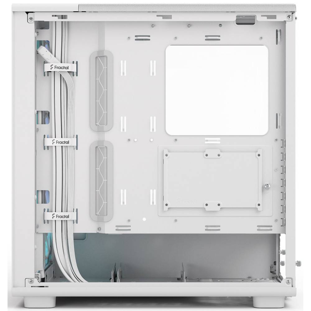 В Фокстрот Корпус FRACTAL DESIGN Epoch White TG RGB Clear Tint (FD-C-EPO1A-05)