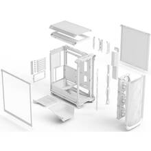 Корпус FRACTAL DESIGN Meshify 3 White TG Clear Tint (FD-C-MES3A-04)