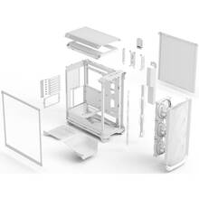 Корпус FRACTAL DESIGN Meshify 3 Ambience Pro RGB White TG CT (FD-C-MES3A-05)