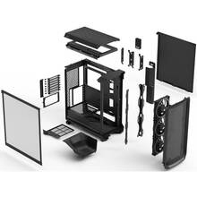 Корпус FRACTAL DESIGN Meshify 3 Ambience Pro RGB Black TG LT (FD-C-MES3A-03)