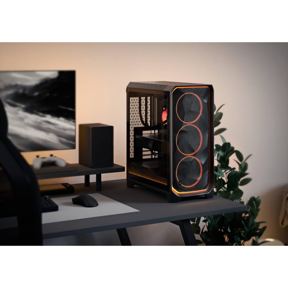 Фото 14 Корпус FRACTAL DESIGN Meshify 3 Ambience Pro RGB Black TG LT (FD-C-MES3A-03)