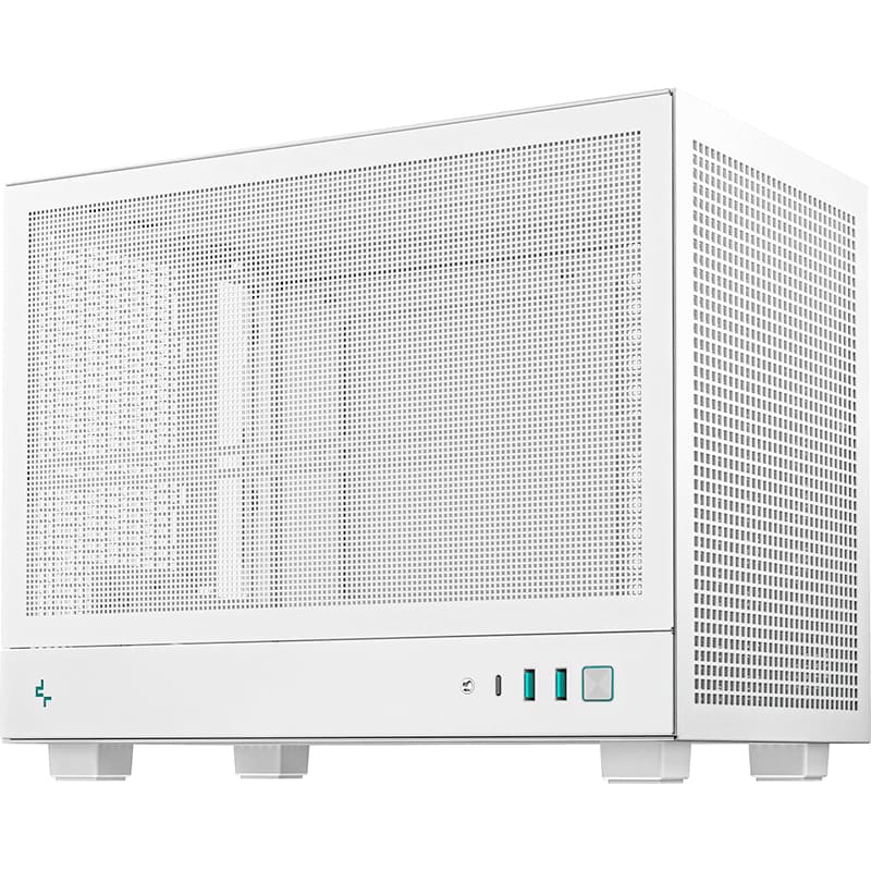 Корпус DEEPCOOL CH160 Mesh White (R-CH160-WHNMI0-G-1) Размер материнской платы (макс.) Mini-ITX, Thin Mini-ITX