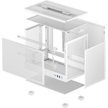 Корпус DEEPCOOL CH160 Mesh White (R-CH160-WHNMI0-G-1)