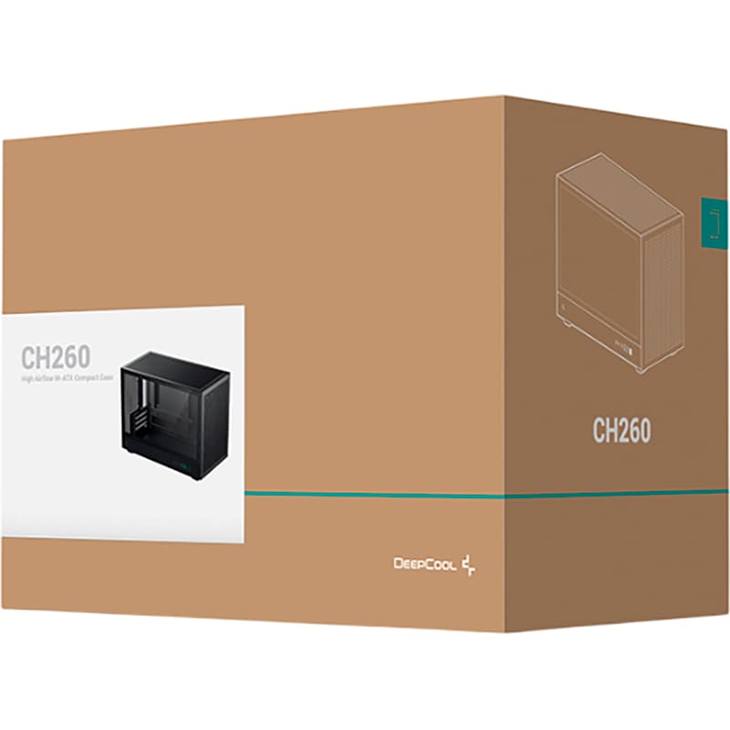 Обзор Корпус DEEPCOOL CH260 Black (R-CH260-BKNGM0-G-1)