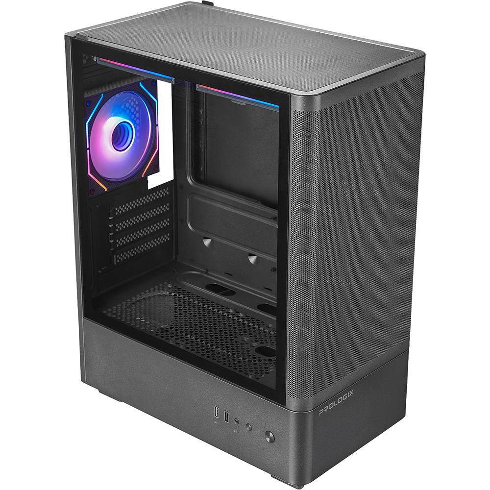 Корпус PROLOGIX Lumi GM-01MAB Mesh Black Тип Midi-Tower