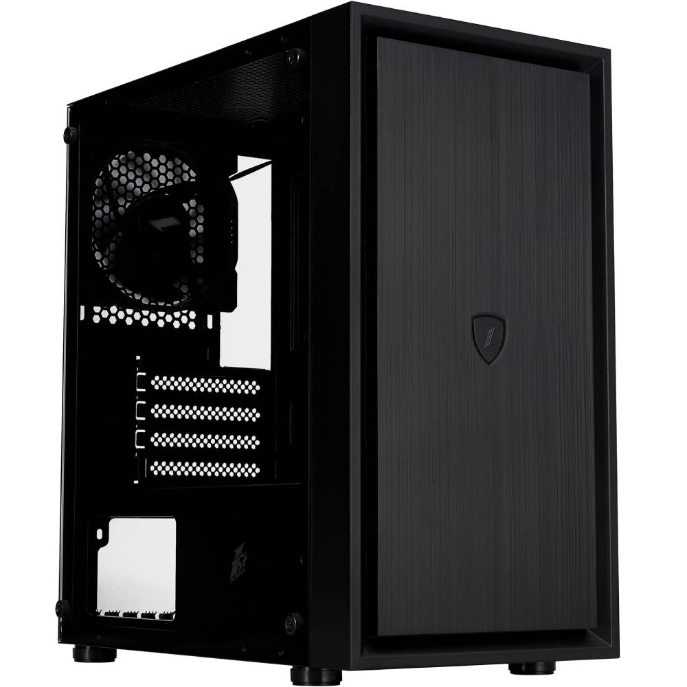 Корпус 1STPLAYER B5-M-BK-3F Black