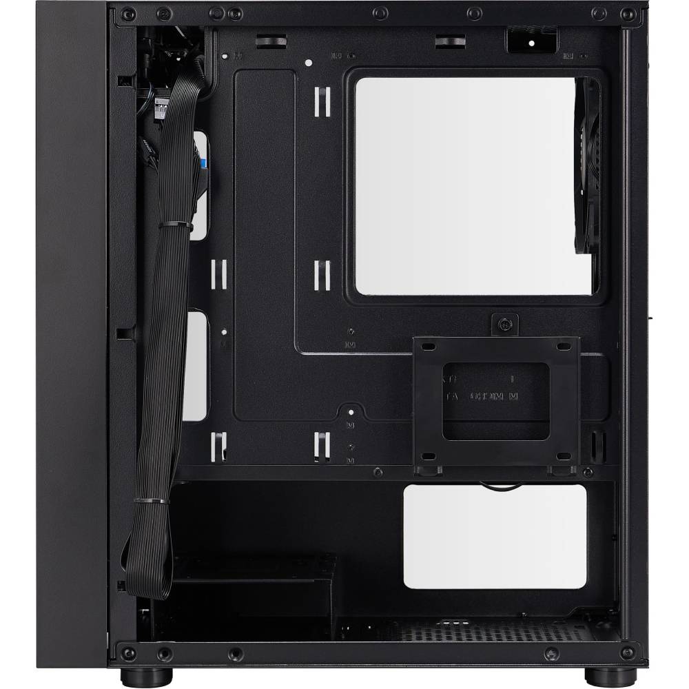 Корпус 1STPLAYER B5-M-BK-3F Black Размер материнской платы (макс.) micro-ATX