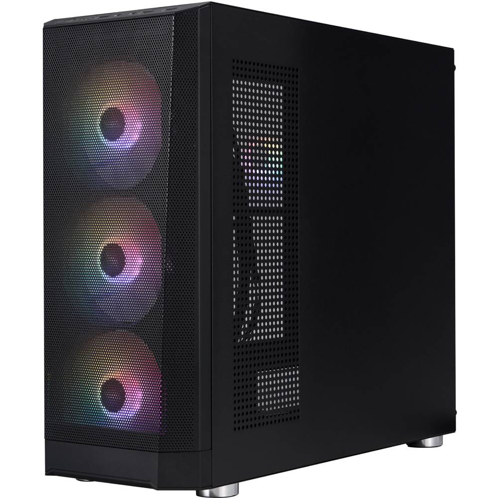 Внешний вид Корпус 1STPLAYER FD5-M-BK-4F1 Black
