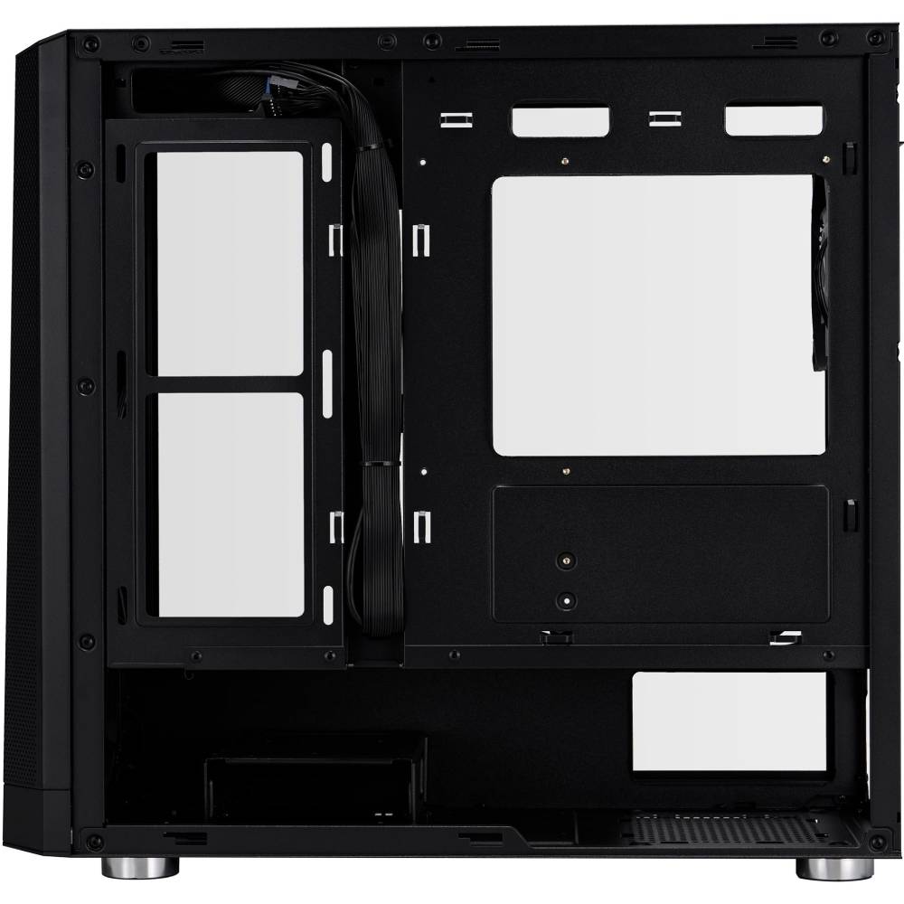 Корпус 1STPLAYER FD5-M-BK-4F1 Black Размер материнской платы (макс.) micro-ATX