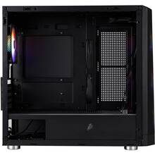 Корпус 1STPLAYER FD5-M-BK-4F1 Black