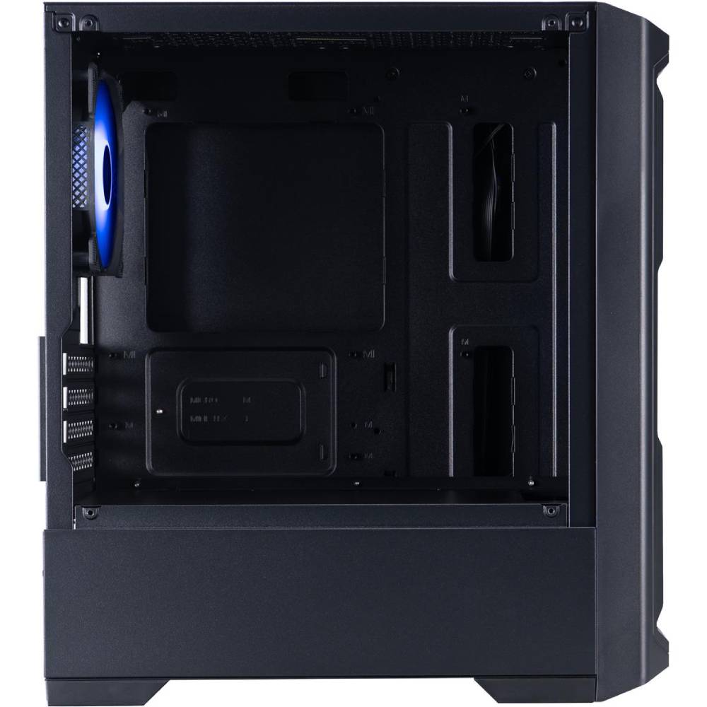 Корпус 1STPLAYER H2-BK-4F7 Black Размер материнской платы (макс.) micro-ATX