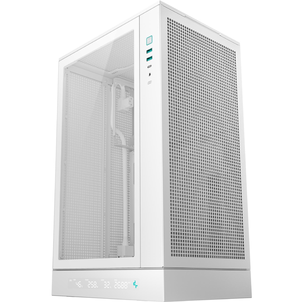 Корпус DEEPCOOL CH270 Digital White (R-CH270-WHNDM0-G-1)