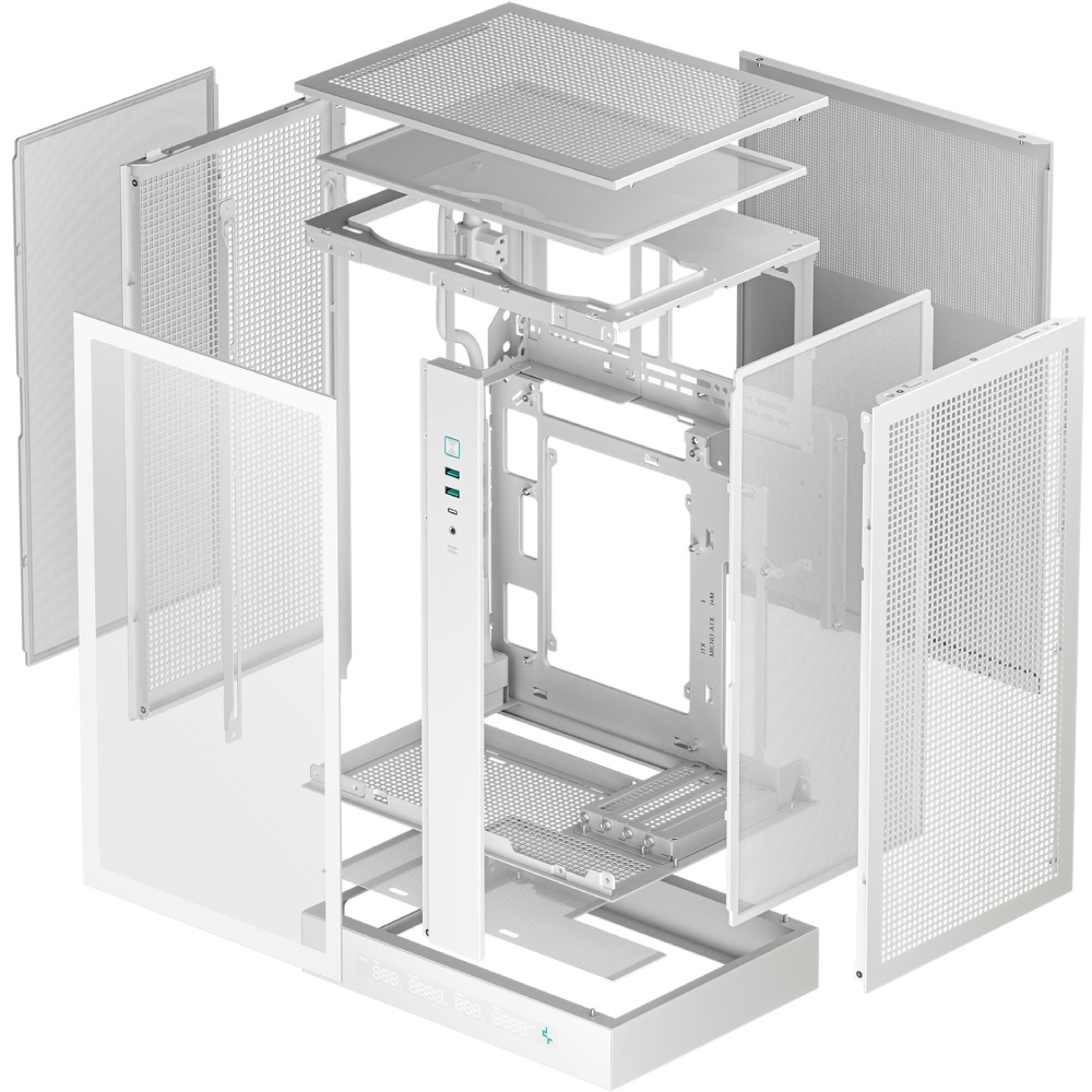 Изображение Корпус DEEPCOOL CH270 Digital White (R-CH270-WHNDM0-G-1)