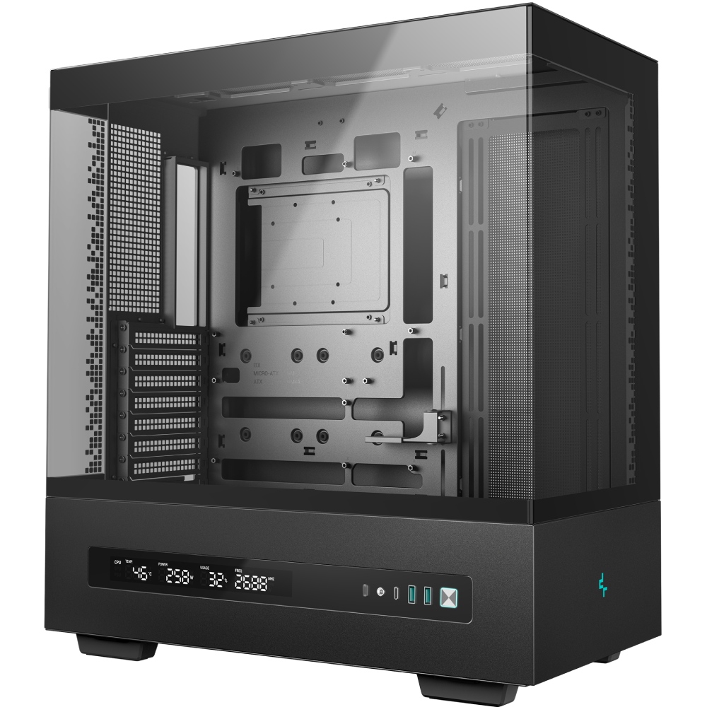 Корпус DEEPCOOL CH690 Digital Black (R-CH690-BKNNA0D-G-1) Назначение для настольного компьютера