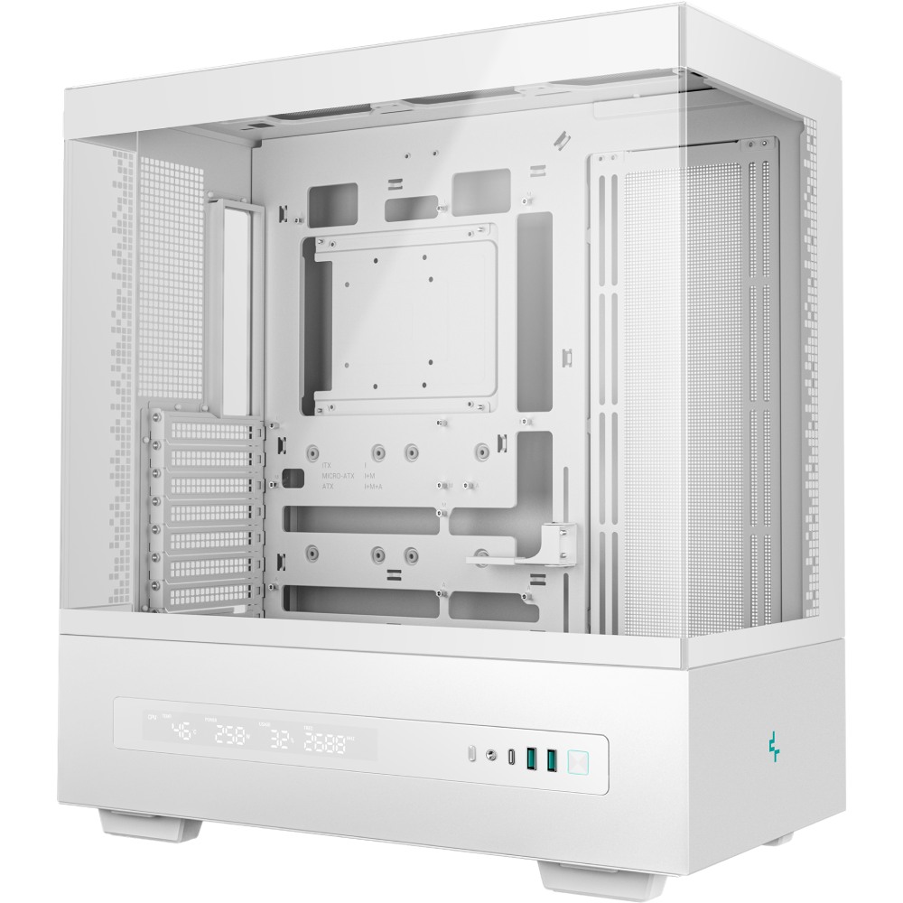 Корпус DEEPCOOL CH690 Digital White (R-CH690-WHNNA0D-G-1) Назначение для настольного компьютера