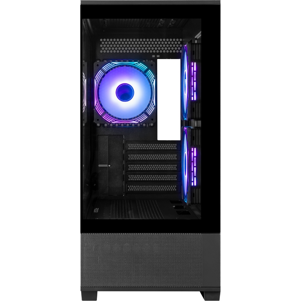 Корпус PROLOGIX Axon GM-03AB Glass Black Размер материнской платы (макс.) micro-ATX