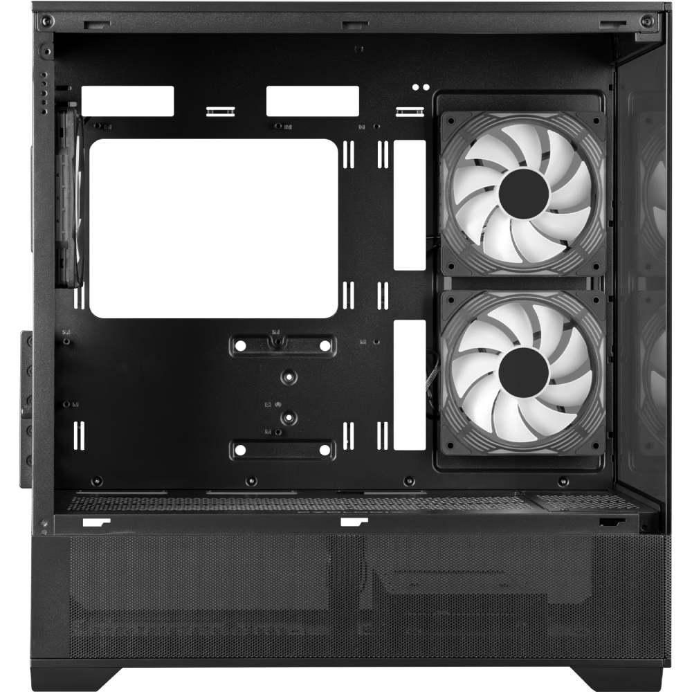 Фото Корпус PROLOGIX Axon GM-03AB Glass Black
