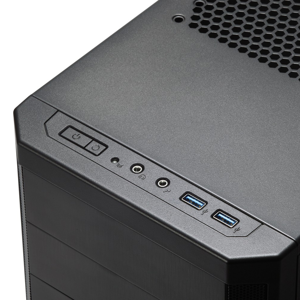 Корпус FRACTAL DESIGN FD-CA-CORE-2500-BL Максимальная длина видеокарты 380