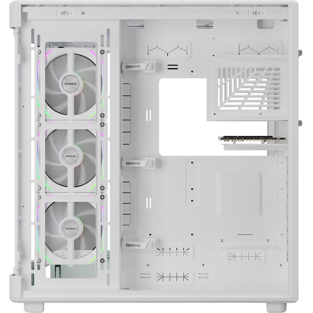 Корпус GAMDIAS NESO P1 PRO WW (4711514500431) Максимальная длина видеокарты 426