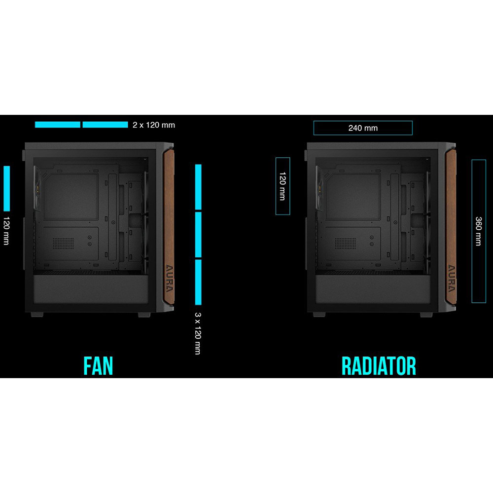 Огляд Корпус GAMDIAS AURA GC11 WOOD