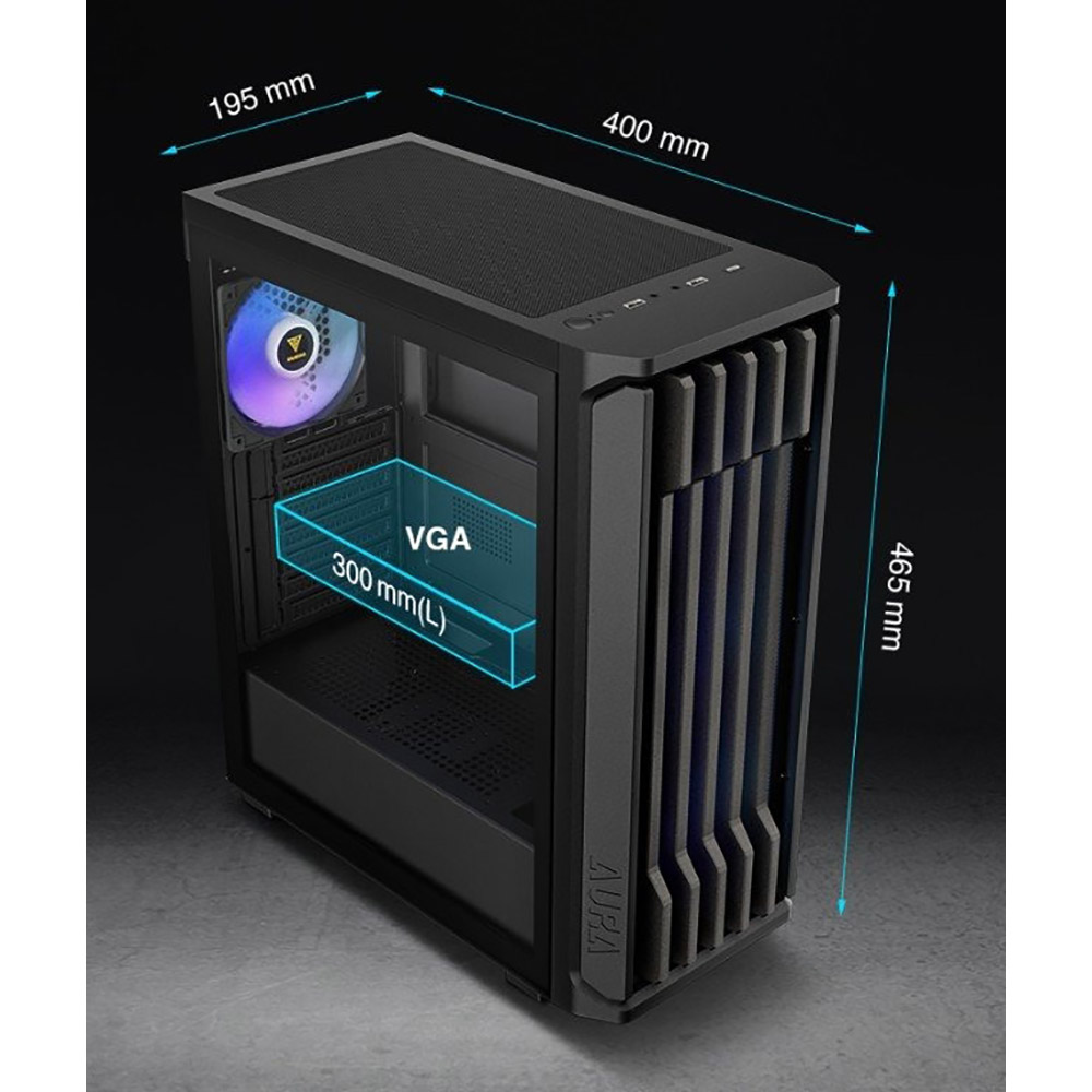 У Фокстрот Корпус GAMDIAS AURA GC11 ARGB