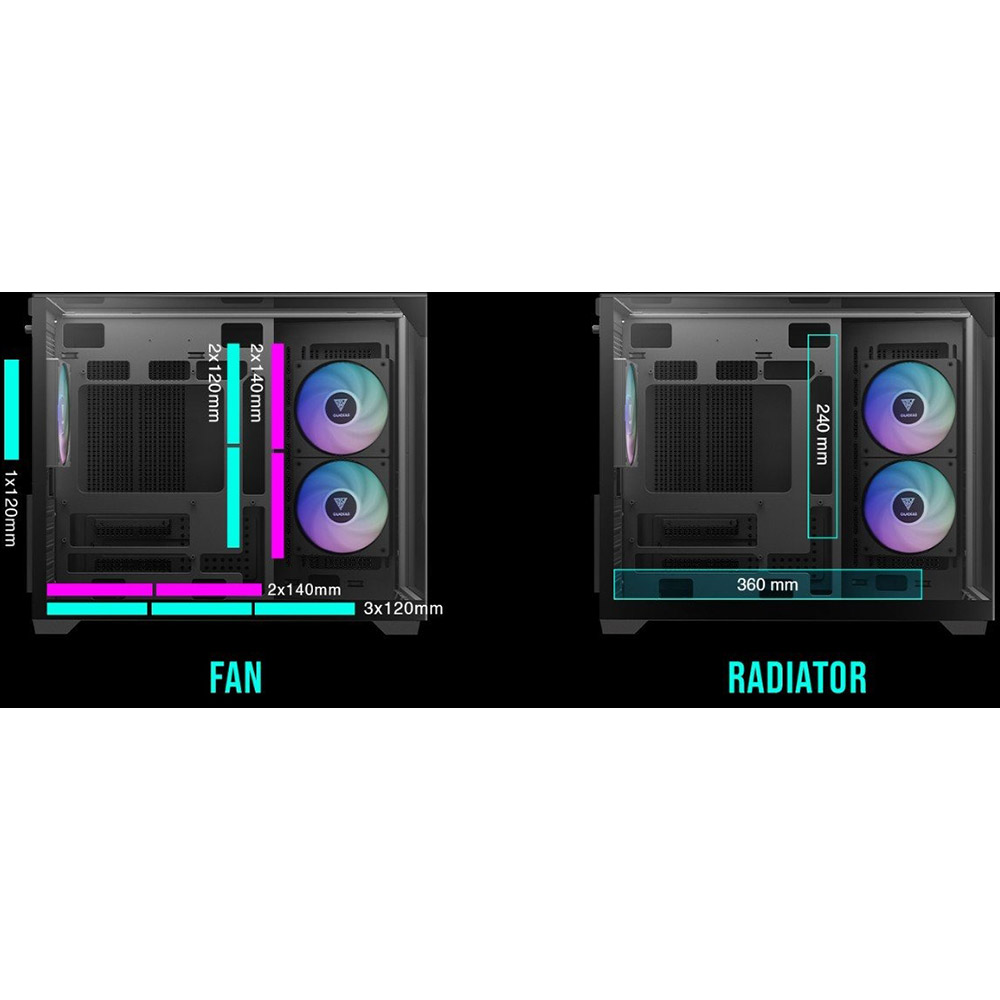 Корпус GAMDIAS ATLAS M3M Фото 18 Корпус GAMDIAS ATLAS M3M