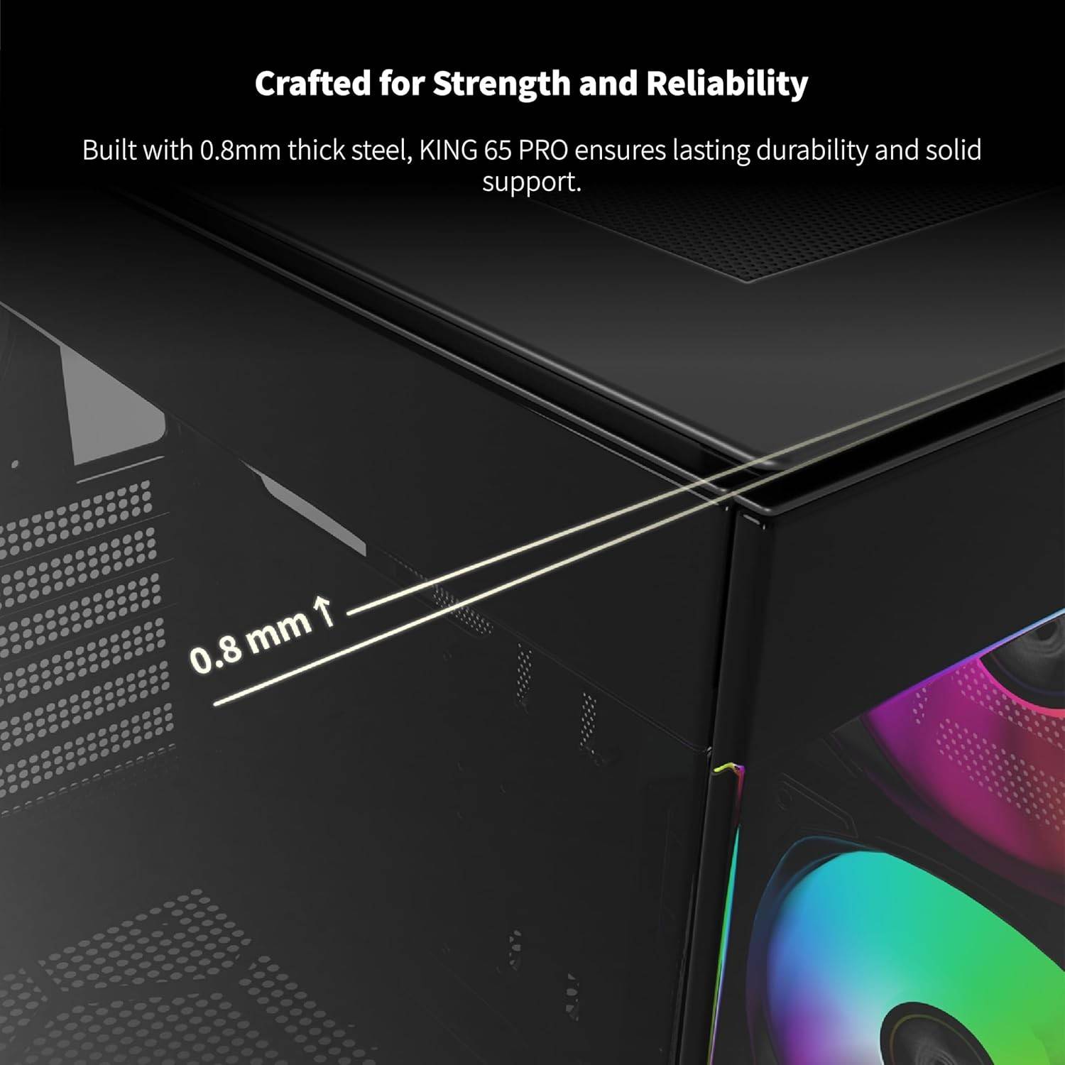Покупка Корпус MONTECH ATX W/O PSU KING 65 PRO (B)