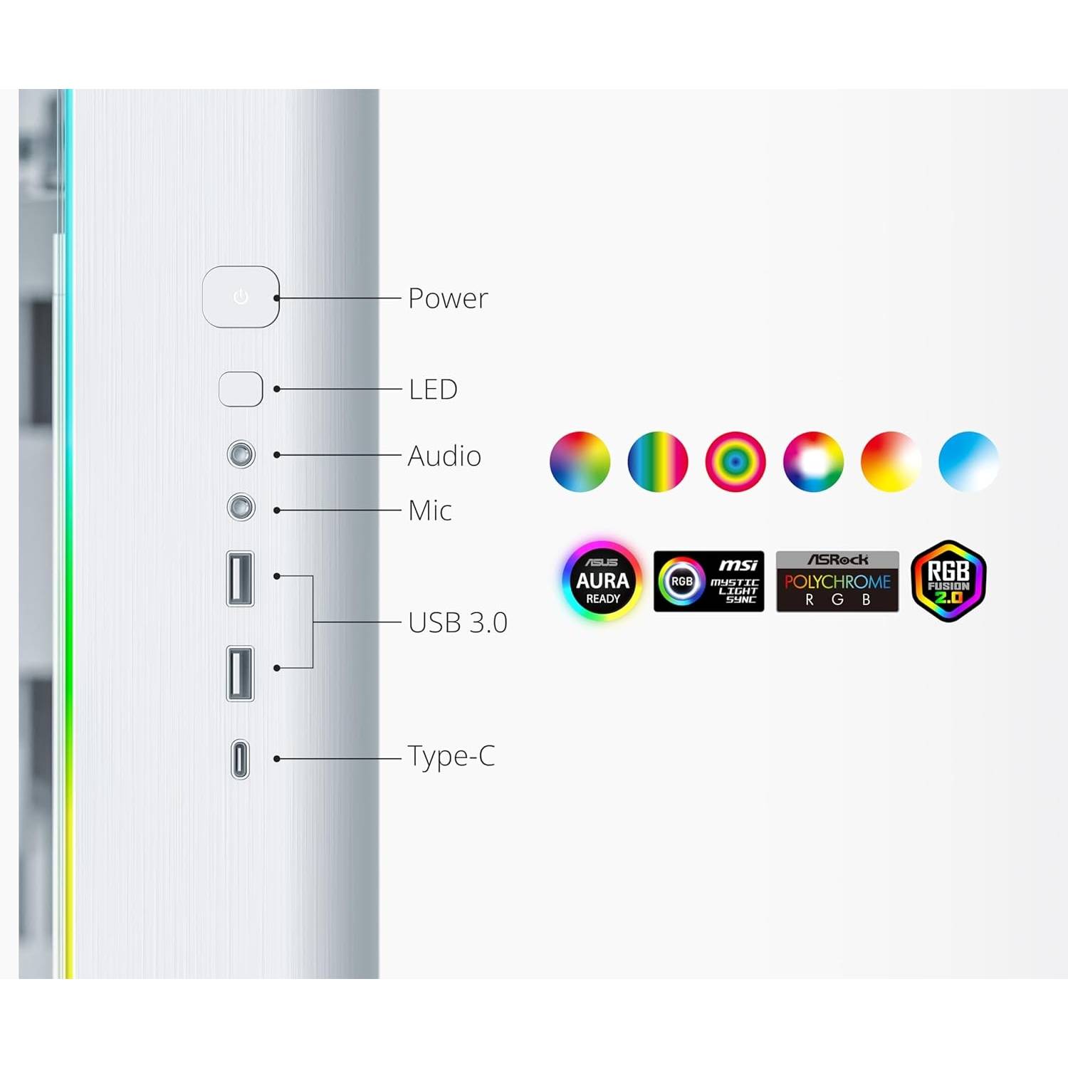Корпус MONTECH ATX W/O PSU KING 95 (W) Розмір материнської плати (макс.) ATX